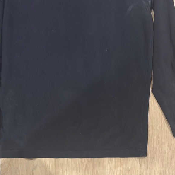 Black Sweatshirt with Crew Neck and Full-Length Sleeves - Picture 8 of 8